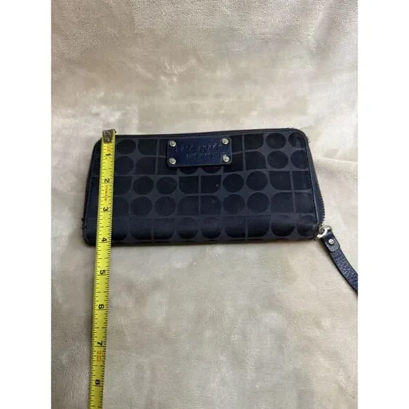 Kate‎ Spade Neda Thompson Street Noel Navy Zip Around Wallet - Picture 9 of 10